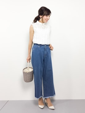 RINAさん(レディース・160cm)の春コーディネート