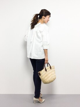 RINAさん(レディース・160cm)の春コーディネート