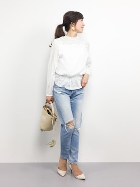 RINAさん（レディース・160cm）の春コーディネート