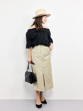 RINAさん(レディース・160cm)の春コーディネート