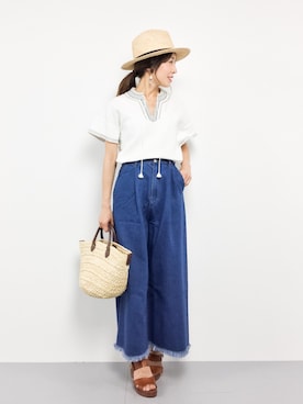 RINAさん（レディース・160cm）の春コーディネート