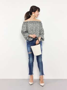 RINAさん（レディース・160cm）の春コーディネート