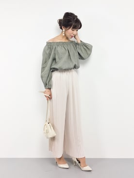 RINAさん（レディース・160cm）の春コーディネート