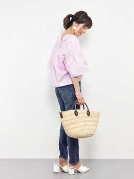 RINAさん(レディース・160cm)の春コーディネート