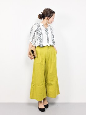 RINAさん（レディース・160cm）の春コーディネート