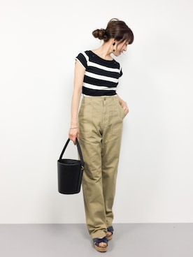 RINAさん（レディース・160cm）の春コーディネート