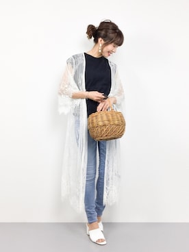 RINAさん(レディース・160cm)の春コーディネート