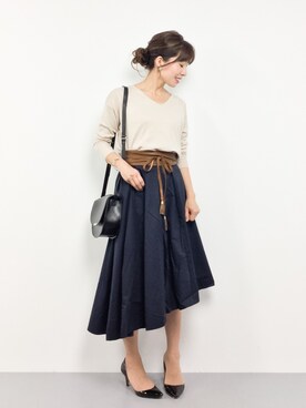 RINAさん(レディース・160cm)の春コーディネート