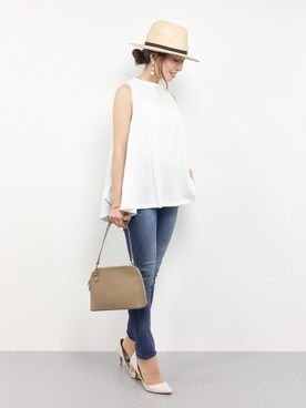 RINAさん（レディース・160cm）の春コーディネート