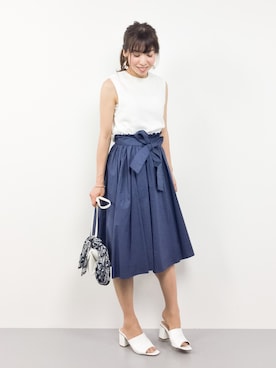 RINAさん（レディース・160cm）の春コーディネート