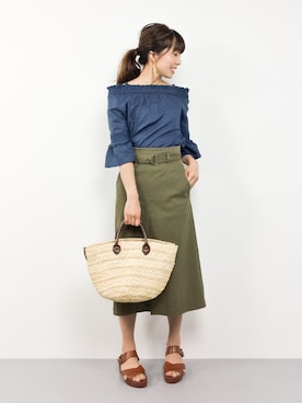 RINAさん（レディース・160cm）の春コーディネート