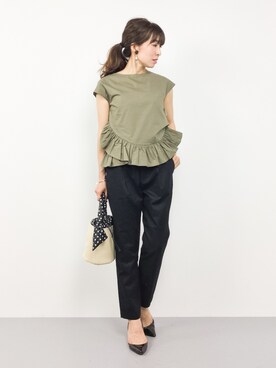 RINAさん（レディース・160cm）の春コーディネート