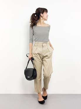 RINAさん（レディース・160cm）の春コーディネート