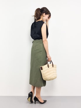 RINAさん（レディース・160cm）の春コーディネート