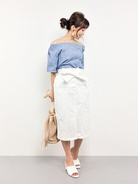 RINAさん（レディース・160cm）の春コーディネート