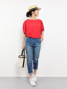 RINAさん（レディース・160cm）の春コーディネート