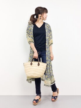 RINAさん（レディース・160cm）の春コーディネート