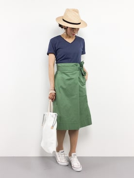 RINAさん(レディース・160cm)の夏コーディネート