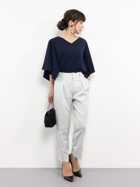 RINAさん(レディース・160cm)の夏コーディネート