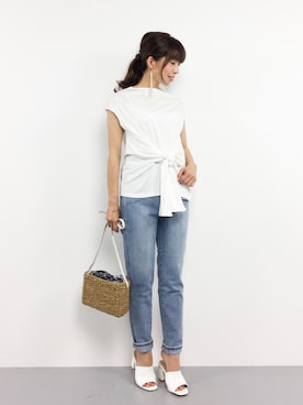 RINAさん（レディース・160cm）の夏コーディネート