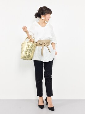 RINAさん（レディース・160cm）の夏コーディネート