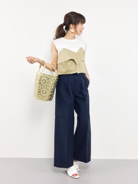 RINAさん（レディース・160cm）の夏コーディネート