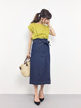 RINAさん(レディース・160cm)の夏コーディネート