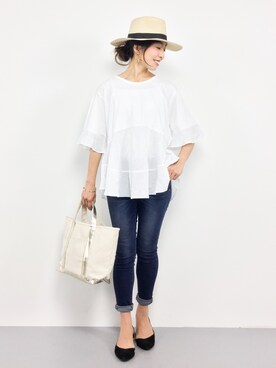 RINAさん（レディース・160cm）の夏コーディネート