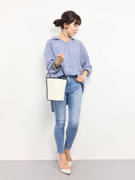 RINAさん（レディース・160cm）の夏コーディネート