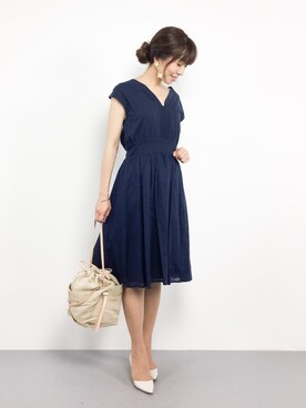 RINAさん(レディース・160cm)の夏コーディネート