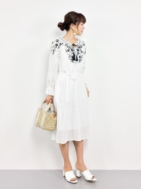 RINAさん（レディース・160cm）の夏コーディネート