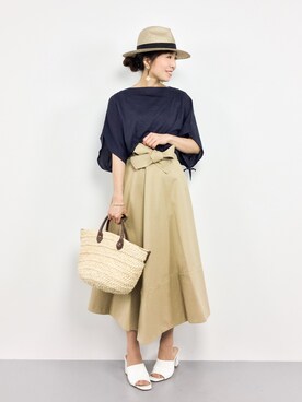 RINAさん（レディース・160cm）の夏コーディネート