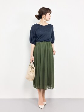 RINAさん（レディース・160cm）の夏コーディネート