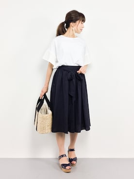 RINAさん(レディース・160cm)の夏コーディネート