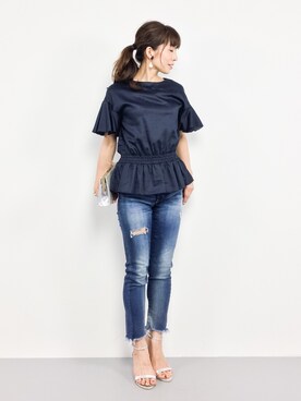 RINAさん（レディース・160cm）の夏コーディネート