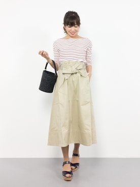 RINAさん(レディース・160cm)の夏コーディネート