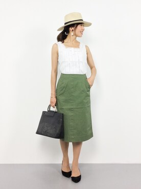 RINAさん(レディース・160cm)の夏コーディネート