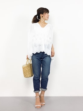 RINAさん(レディース・160cm)の夏コーディネート