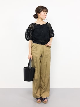 RINAさん（レディース・160cm）の夏コーディネート