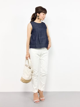 RINAさん（レディース・160cm）の夏コーディネート