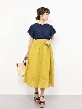 RINAさん(レディース・160cm)の夏コーディネート