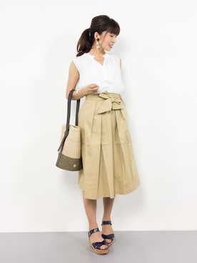 RINAさん（レディース・160cm）の夏コーディネート