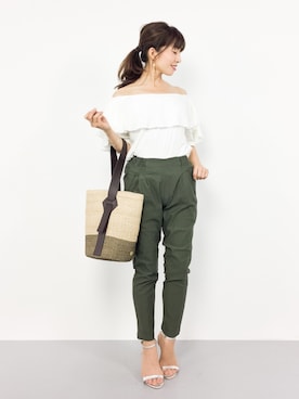 RINAさん（レディース・160cm）の夏コーディネート