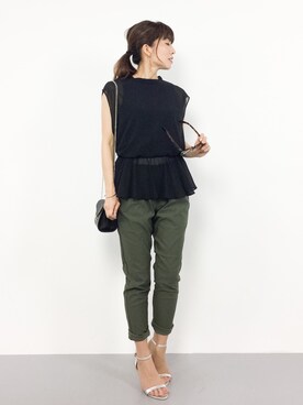 RINAさん（レディース・160cm）の夏コーディネート