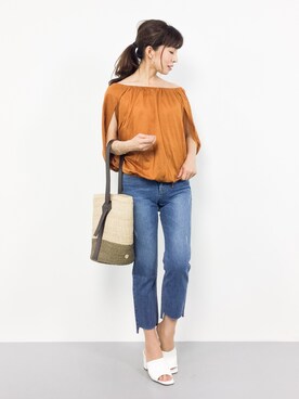 RINAさん（レディース・160cm）の夏コーディネート