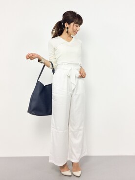 RINAさん(レディース・160cm)の夏コーディネート