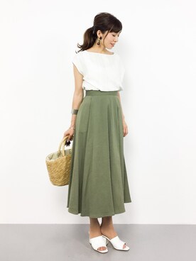 RINAさん（レディース・160cm）の夏コーディネート