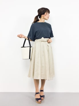 RINAさん(レディース・160cm)の夏コーディネート