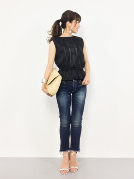 RINAさん（レディース・160cm）の夏コーディネート