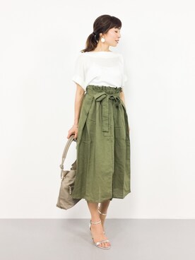 RINAさん（レディース・160cm）の夏コーディネート